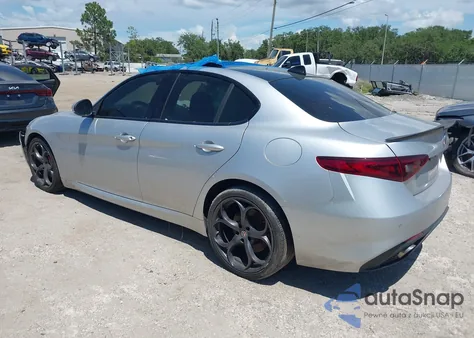 2019 Alfa Romeo Giulia Ti Sport Rwd z USA, uszkodzony, nr VIN ZARFAMBN8K7605343